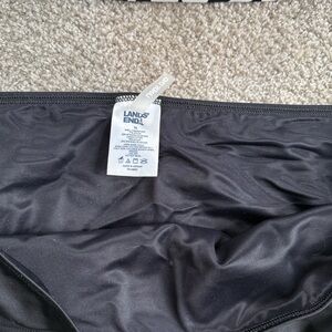 Lands' End Classic Black Swimwear